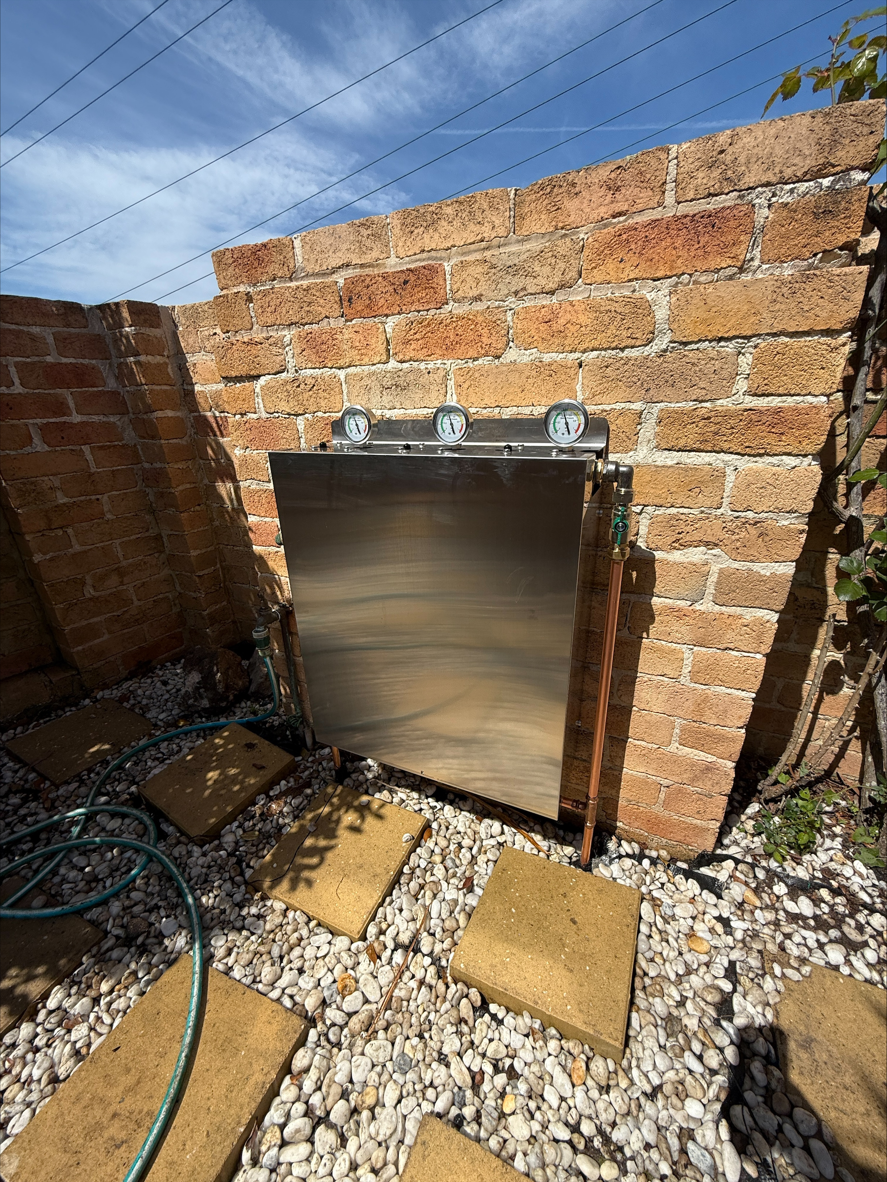 Whole-house water filtration system installed by JNG Plumbing Group in Sydney