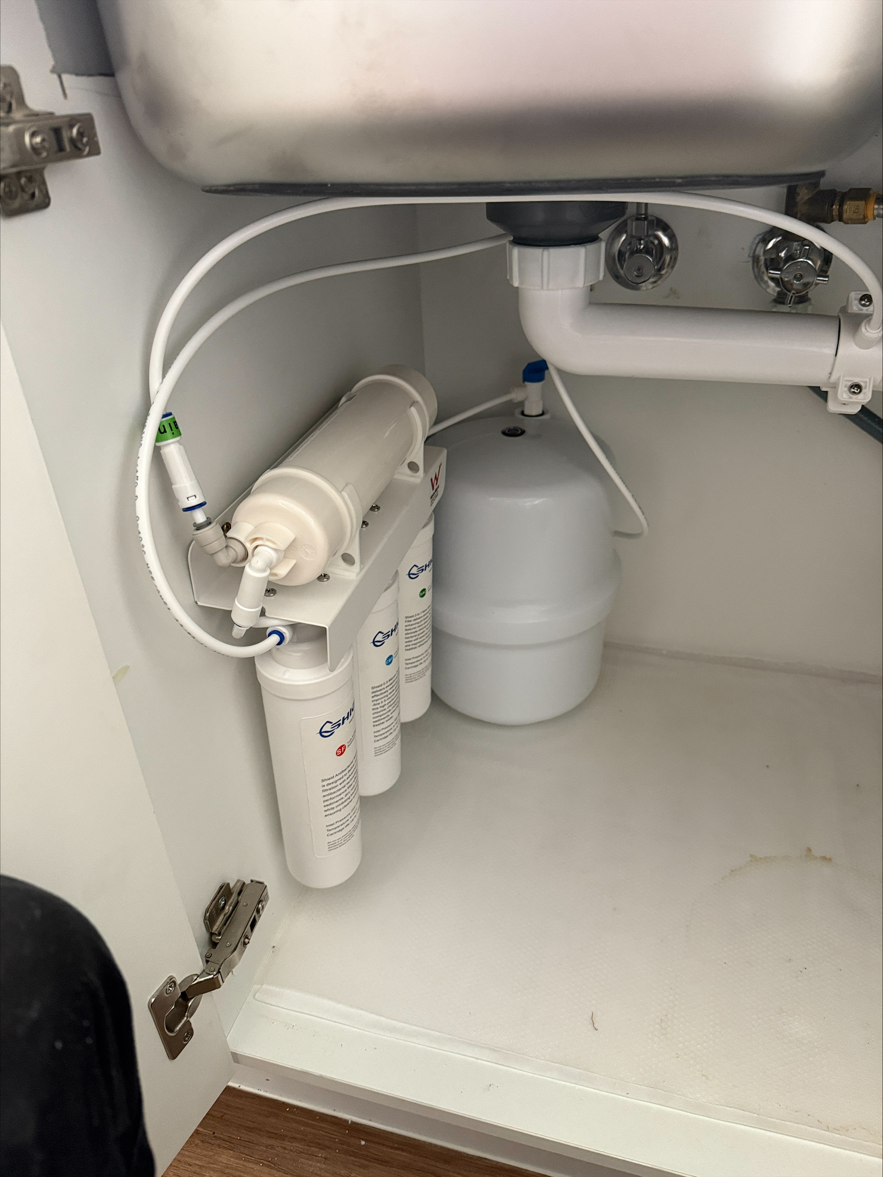 Reverse osmosis drinking water filtration system installed in Sydney