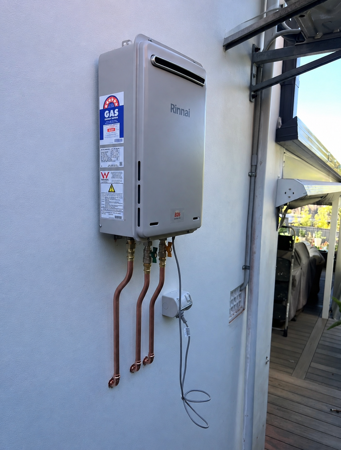 Recent hot water system installation completed by JNG Plumbing Group in Georges Hall NSW